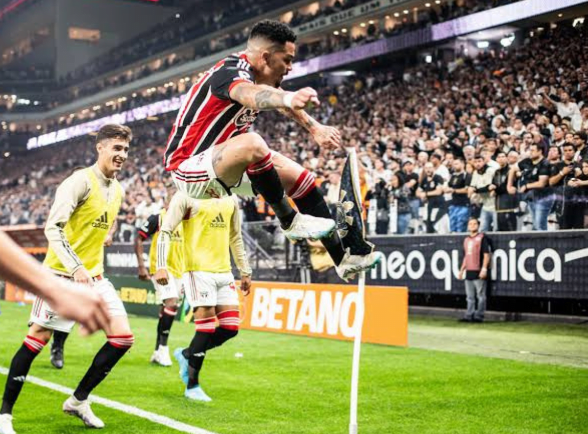 Luciano provoca Romero após comemoração no jogo entre São Paulo e