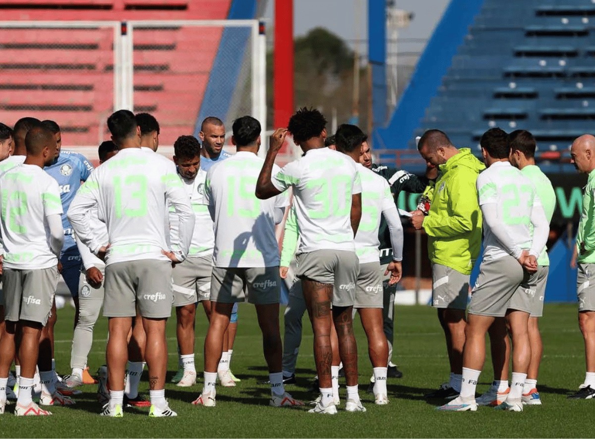 imagem da materia: Palmeiras se prepara para o duelo diante do Boca Juniors