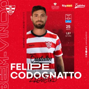 Felipe Codognatto é novo reforço do Linense