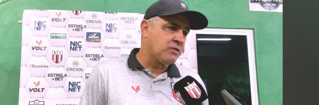 imagem da materia: Coletiva de Chamusca: “No primeiro gol, saímos jogando errado