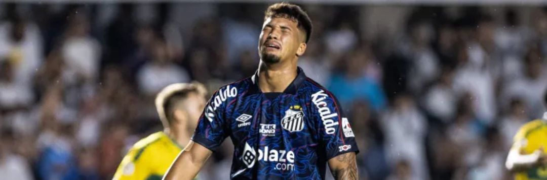 Marcos Leonardo jogador do Santos