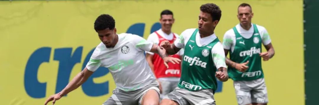 imagem da materia: Palmeiras faz treino de alta intensidade durante Datas FIFA
