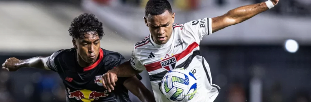 imagem da materia: São Paulo atrapalha planos do Bragantino; confira os lances