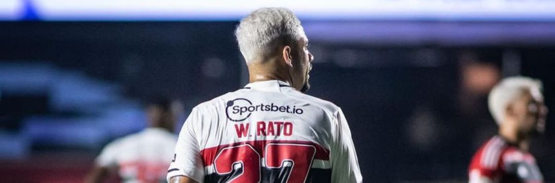 imagem da materia: São Paulo renova contrato com Wellington Rato até 2026
