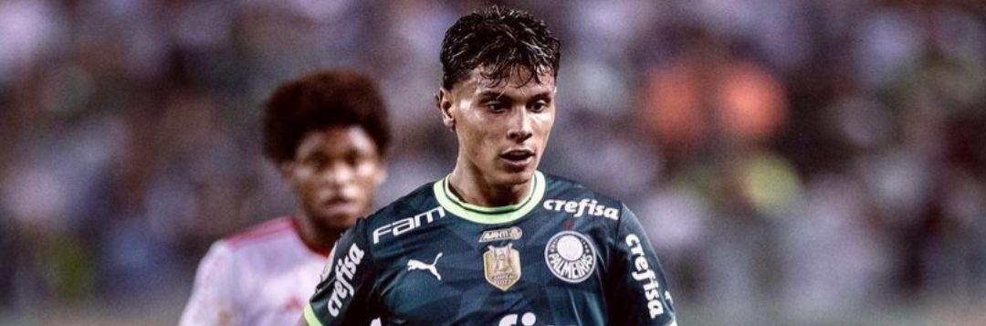 imagem da materia: O constante Richard Ríos em partidas do Palmeiras