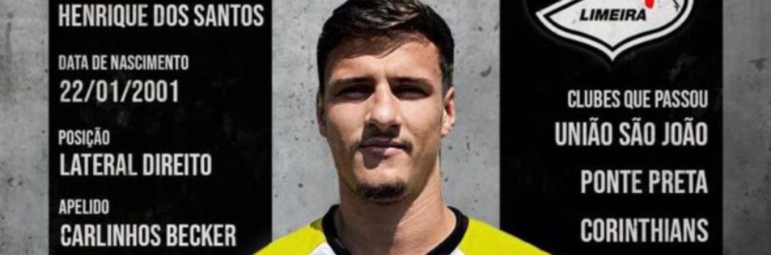 imagem da materia: Independente contrata o lateral-direito Carlinhos Becker