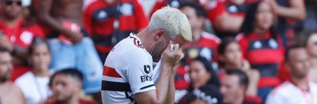 imagem da materia: Aproveitamento sem Calleri cai em 11,12% após lesão