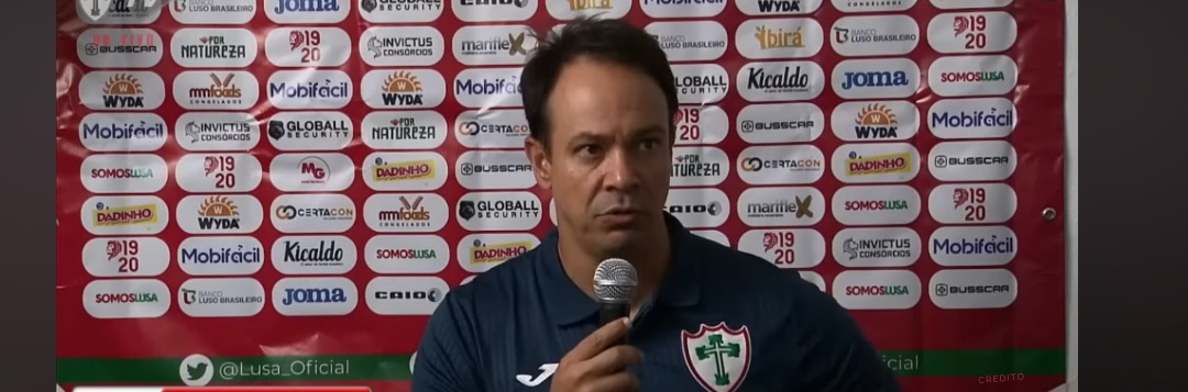 imagem da materia: Coletiva Dado Cavalcanti pós-jogo Inter x Portuguesa