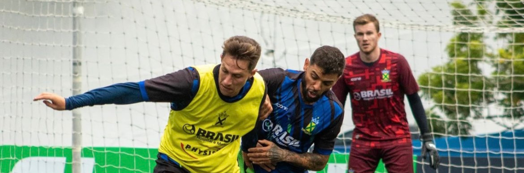 imagem da materia: Em busca da sua primeira vitória no Paulistão, Santo André enfrenta o Água Santa