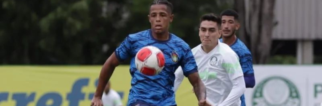 imagem da materia: São Caetano enfrentou o Palmeiras em jogo treino preparatório para A3