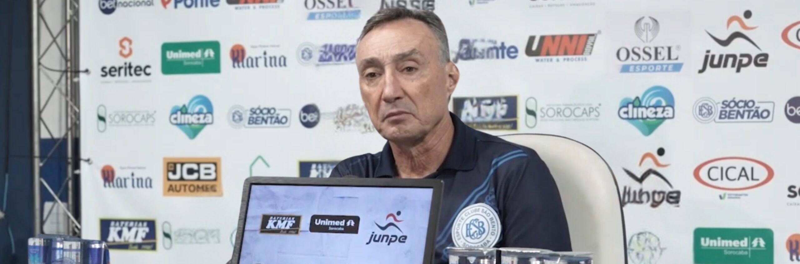 imagem da materia: Em coletiva, Roberto Fonseca fala sobre início de A2 do São Bento