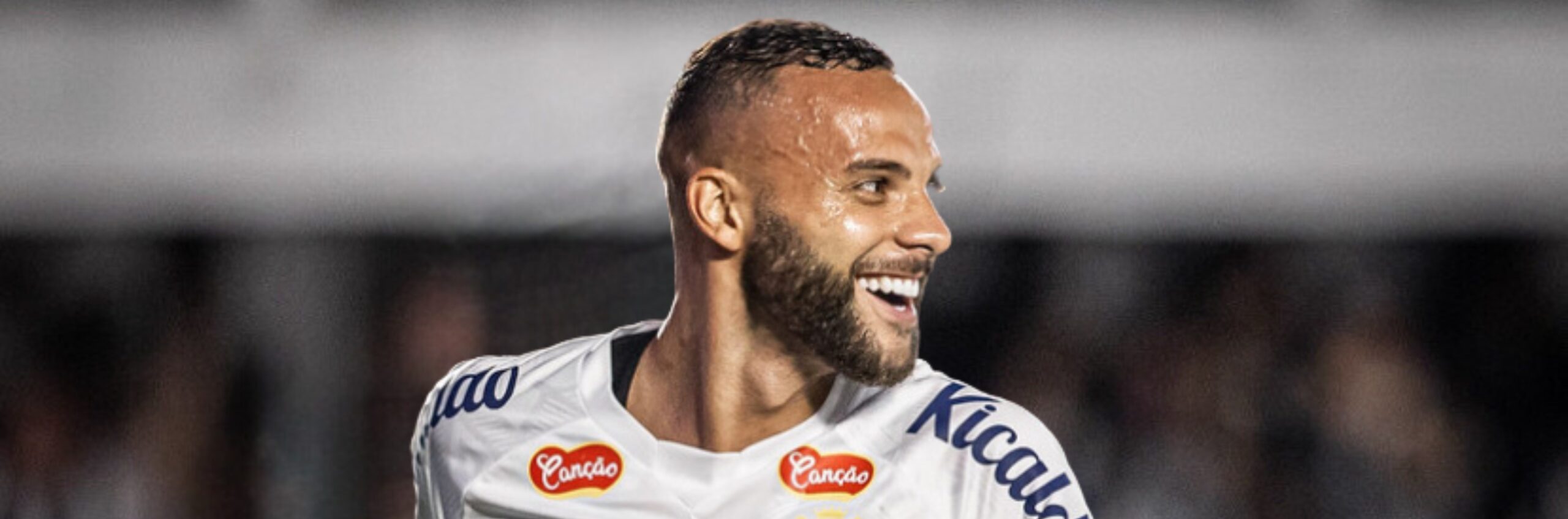 imagem da materia: Guilherme revela alívio e felicidade após gols na vitória do Santos