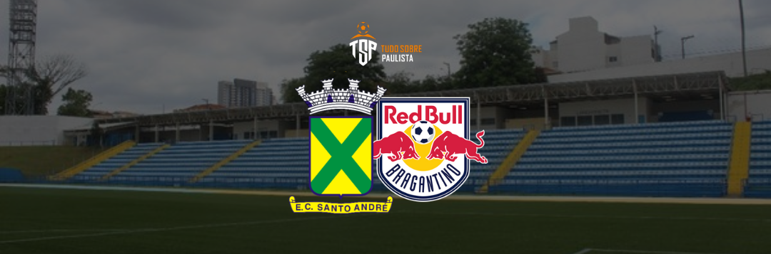 imagem da materia: Santo André recebe Red Bull Bragantino no Bruno José Daniel