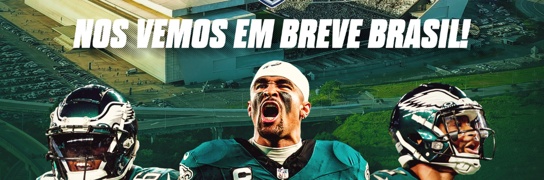 imagem da materia: Philadelphia Eagles irá jogar na Neo Química Arena, pela NFL