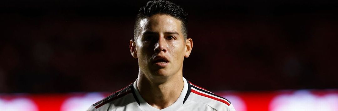 imagem da materia: James Rodríguez será inscrito pelo São Paulo no Paulistão