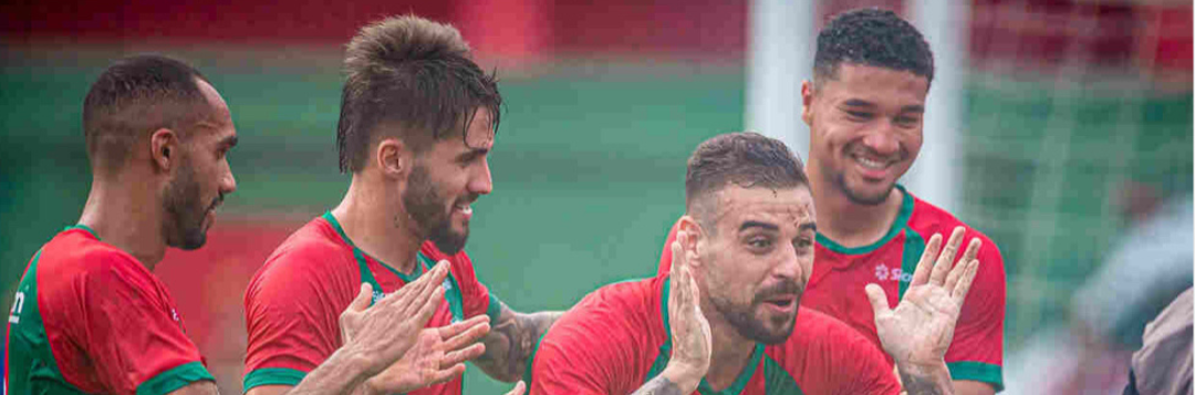 imagem da materia: Após cinco jogos sem vencer, Portuguesa Santista derrota o Comercial