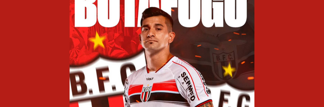 imagem da materia: Leandro Maciel lesiona em jogo do Botafogo