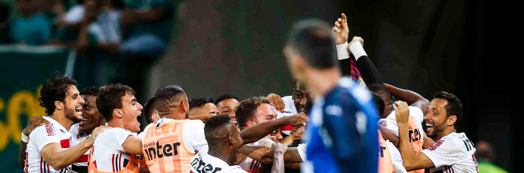 imagem da materia: Palmeiras não sabe o que é ser eliminado no Paulistão desde 2019