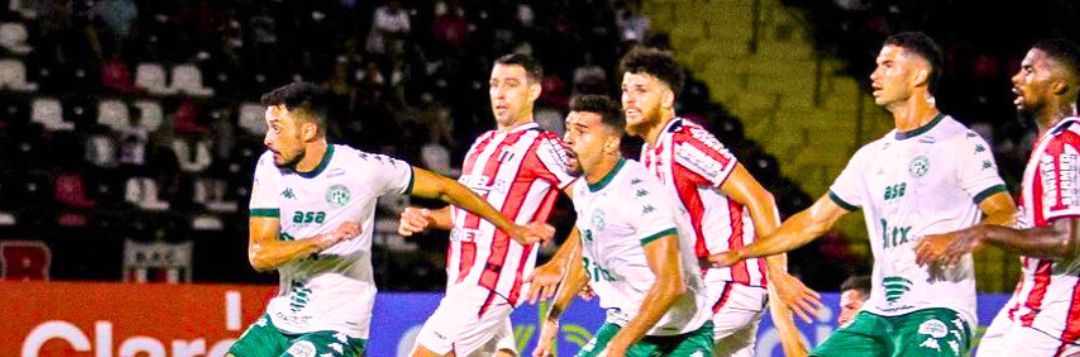 imagem da materia: Guarani arranca empate no fim contra Botafogo SP em Ribeirão