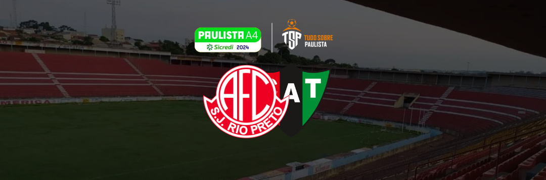 imagem da materia: América-SP x Taquaritinga: onde assistir, escalações e palpites