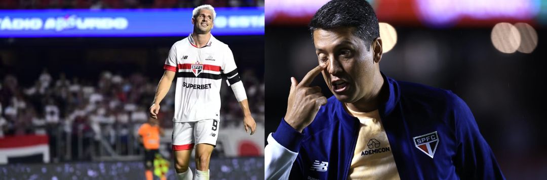 imagem da materia: Sem Calleri, quais as opções de Thiago Carpini para a decisão contra o Novorizontino?