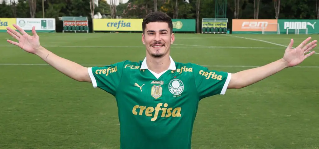 imagem da materia: Quem é Rômulo, novo reforço do Verdão?