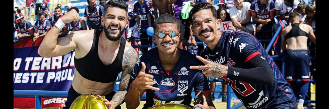 imagem da materia: Com acesso do Grêmio, Presidente Prudente volta a ter um time na A2 após 25 anos