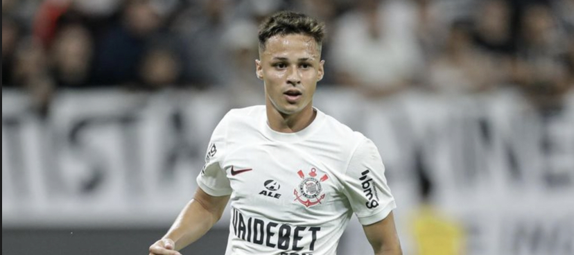 imagem da materia: Matheus Araújo, do Corinthians, sofre fratura na mão durante treino