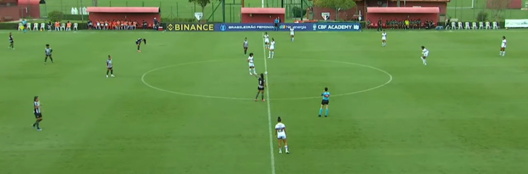 imagem da materia: São Paulo conquista mais uma vitória no Brasileirão Feminino