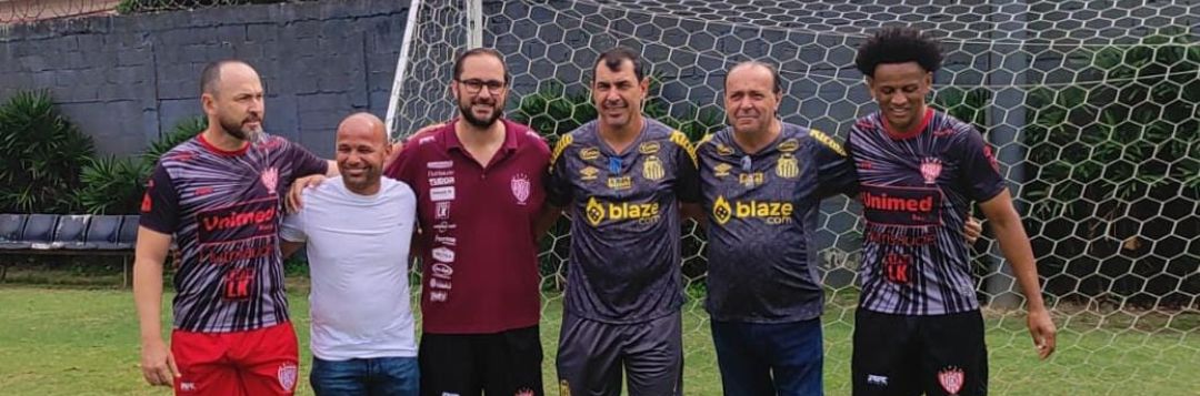 imagem da materia: Noroeste treina no CT Rei Pelé, em Santos