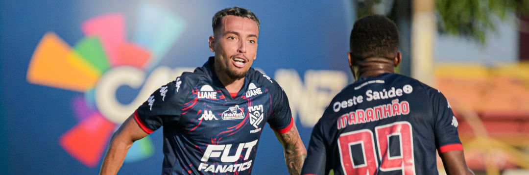 imagem da materia: De Paula marca pela primeira vez no Grêmio Prudente