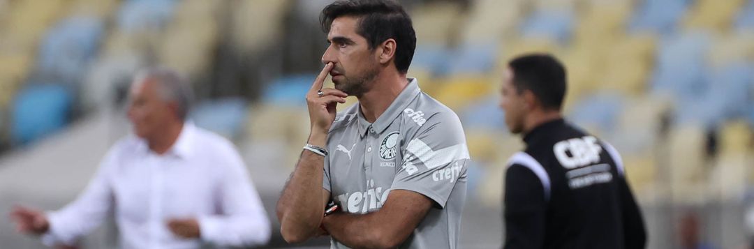 imagem da materia: Abel não tem bom desempenho contra Flamengo