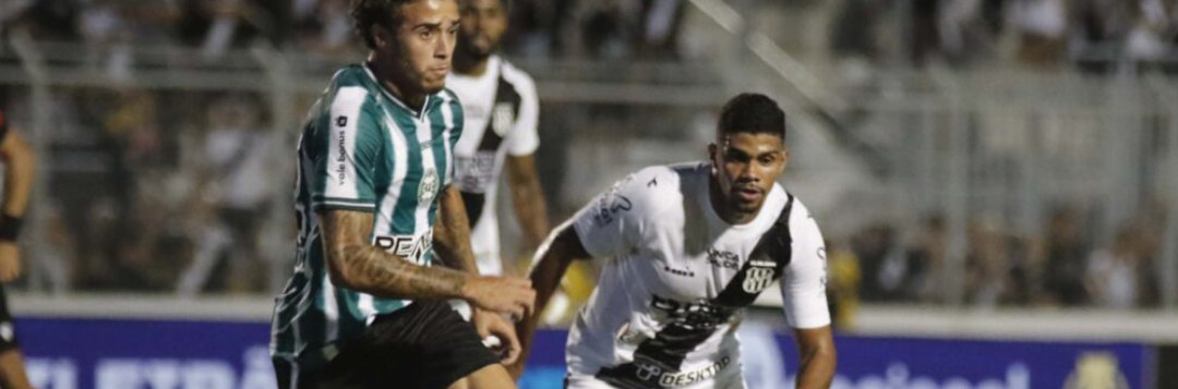imagem da materia: Ponte Preta fica no 1 a 1 com o Coritiba pela estreia no Brasileirão Série B