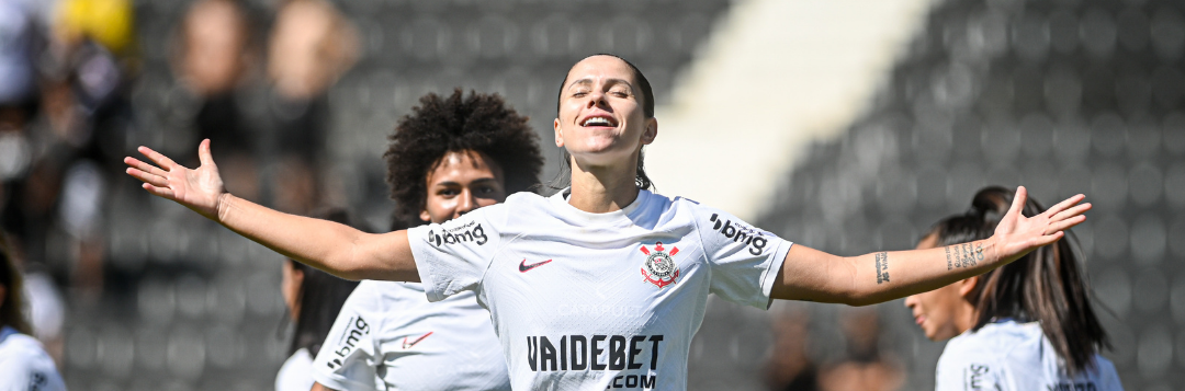 imagem da materia: Corinthians goleia Fluminense pelo Brasileirão Feminino