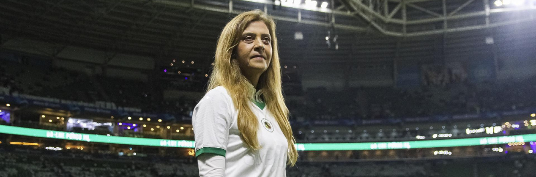 imagem da materia: Leila Pereira rebate acusações feitas por John Textor: