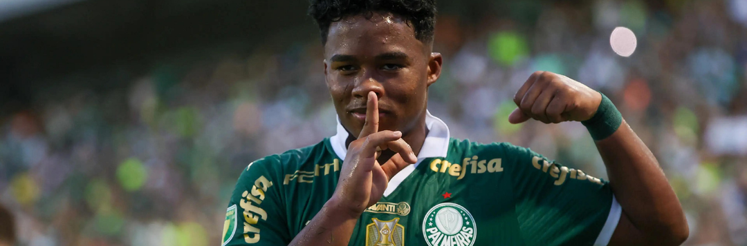 imagem da materia: Em despedida do Paulistão, Endrick se declara: