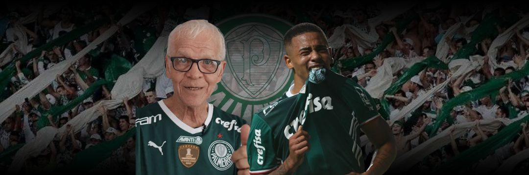 imagem da materia: Relembre passagens de Ademir e Gabriel Jesus, aniversariantes do dia, pelo Palmeiras