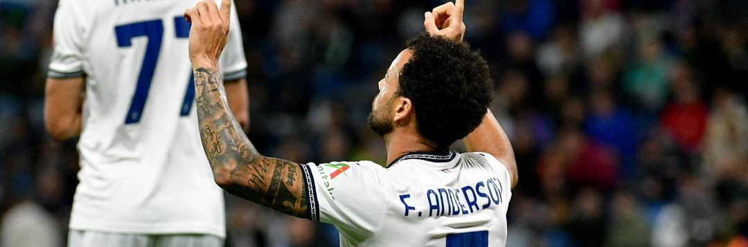 imagem da materia: Novo reforço do Palmeiras, Felipe Anderson alcança marca expressiva na Europa