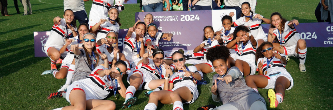 imagem da materia: São Paulo conquista título da Liga de Desenvolvimento Feminina Sub-14
