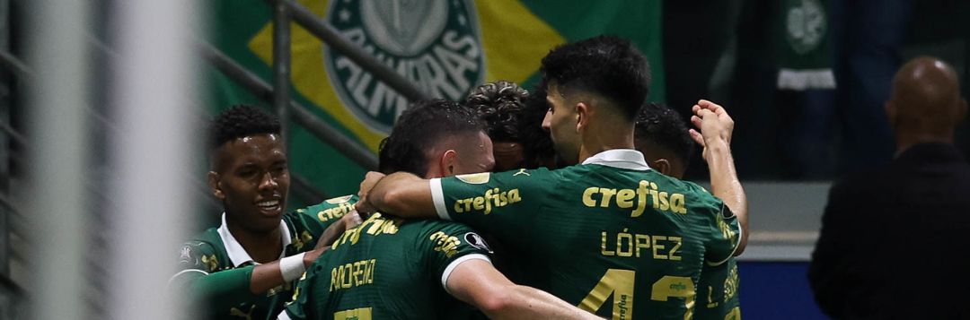 imagem da materia: Palmeiras atinge nova marca na Libertadores