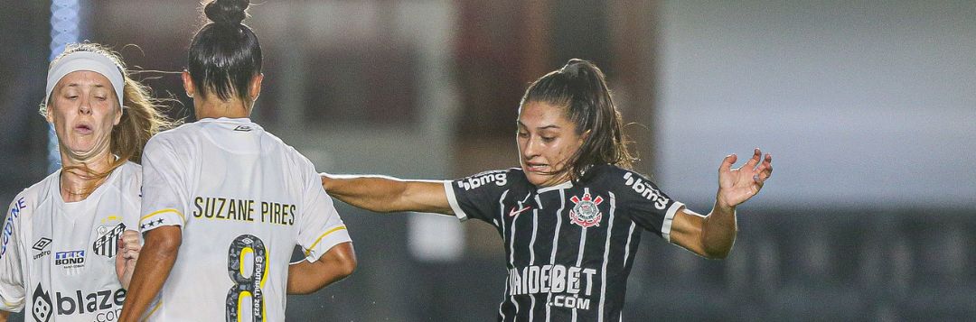 imagem da materia: Corinthians vence Santos na Vila pelo Brasileirão Feminino