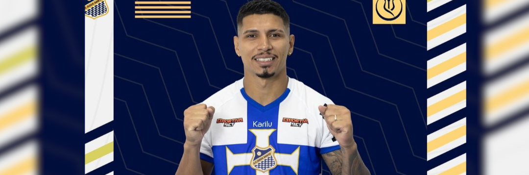 imagem da materia: Atacante Jeam é o mais novo reforço do Água Santa