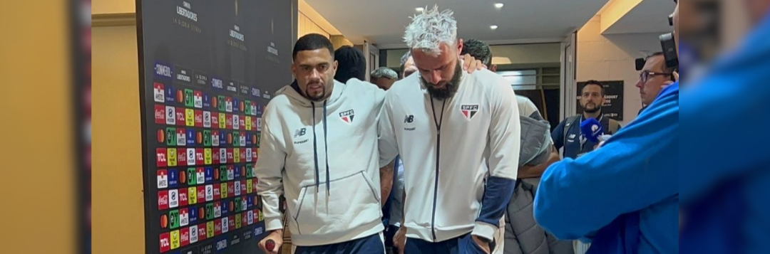 imagem da materia: Rafinha e Wellington Rato devem perder restante da Libertadores