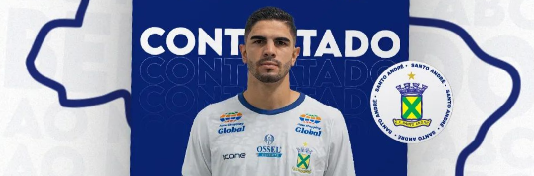 imagem da materia: Santo André se reforça com o zagueiro Matheus Mega
