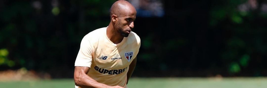 imagem da materia: Lucas Moura machuca em seu primeiro jogo na Libertadores