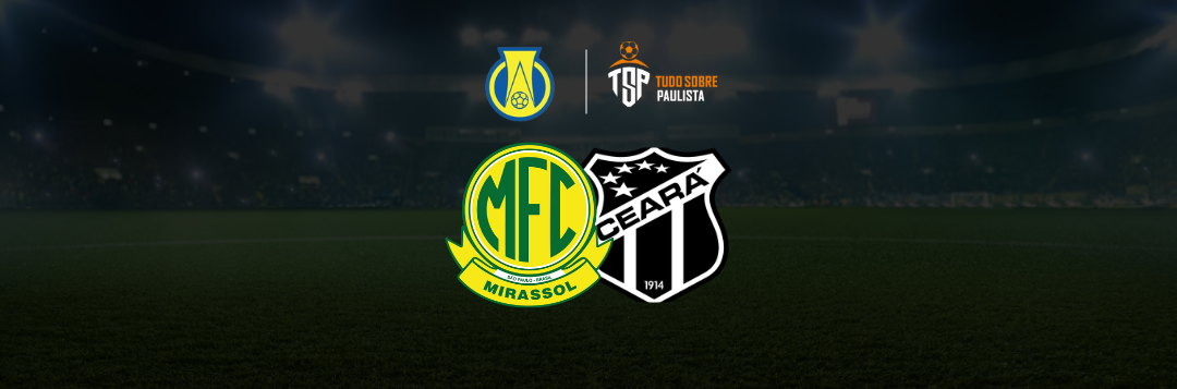 imagem da materia: Mirassol x Ceará: onde assistir, escalações e palpites