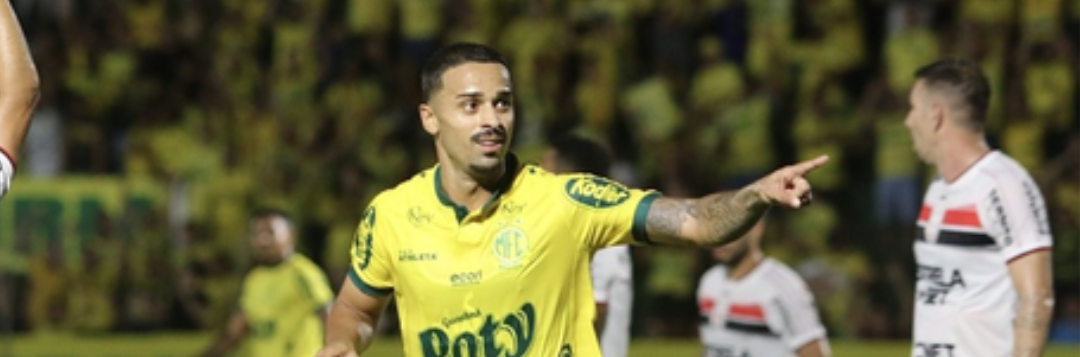 imagem da materia: Destaque no Mirassol, Dellatorre interessa ao Santos para o Brasileirão Série B
