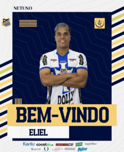 Anúncio oficial do Água Santa sobre o lateral Eliel