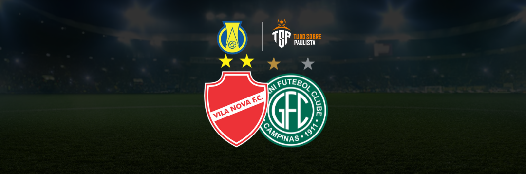 imagem da materia: Vila Nova x Guarani: onde assistir, escalações e palpites