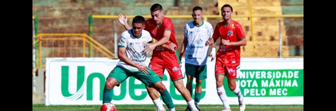 imagem da materia: Paulista Sub-20: Velo Clube empata em Jaú e mantém a liderança do grupo 4